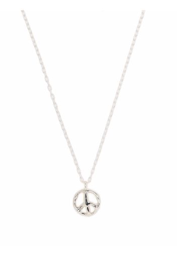 AMBUSH PEACE CHARM NECKLACE SILVER NO COLOR - Argento