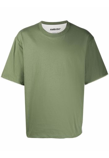 AMBUSH reversible crew-neck short-sleeve T-shirt - Verde