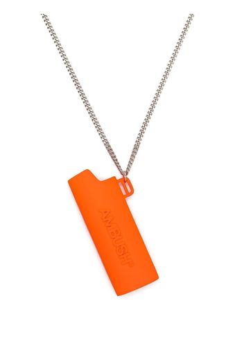 AMBUSH S22 LOG LIGHT CASE NECKLACE L ORANGE NO - Arancione