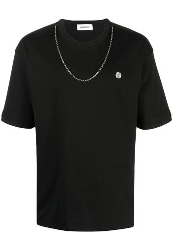 AMBUSH CHAIN T-SHIRT BLACK BLACK - Nero