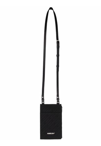 AMBUSH logo-print mini bag - Nero