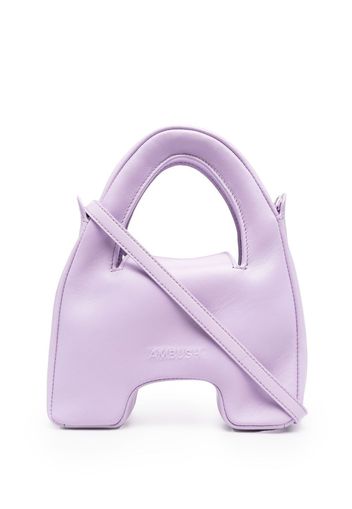 AMBUSH Borsa tote con logo goffrato - Viola