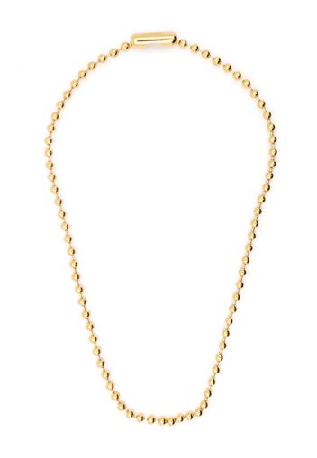 AMBUSH ball-chain silver necklace - Oro