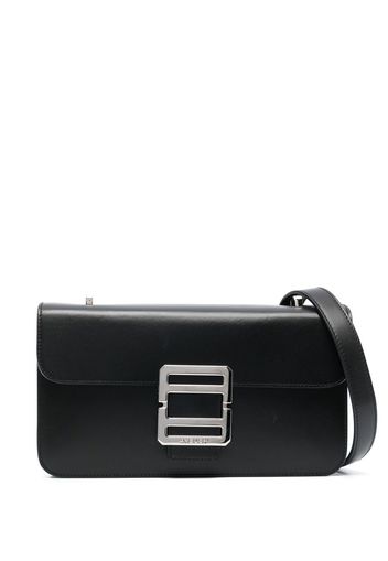 AMBUSH MONOGRAM SHOULDER BAG MM BLACK SILVER - Nero