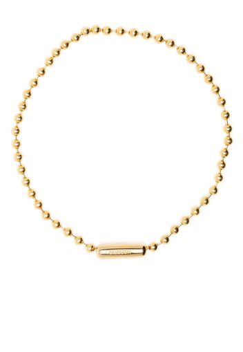 AMBUSH gold-plated ball-chain choker - Oro