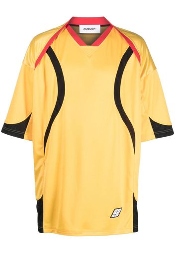 AMBUSH short sleeves football t-shirt - Giallo