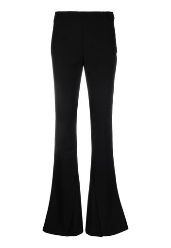 AMBUSH high-waisted split trousers - Nero