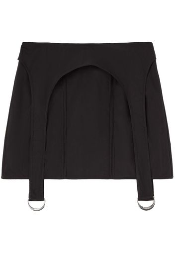 AMBUSH Minigonna con corsetto - Nero