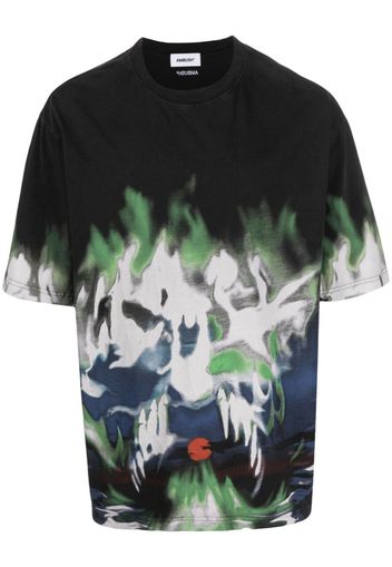 AMBUSH graphic-print cotton T-shirt - Grigio