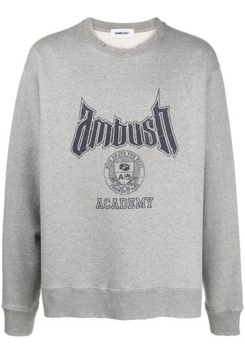 AMBUSH Ambush Academy cotton sweatshirt - Grigio