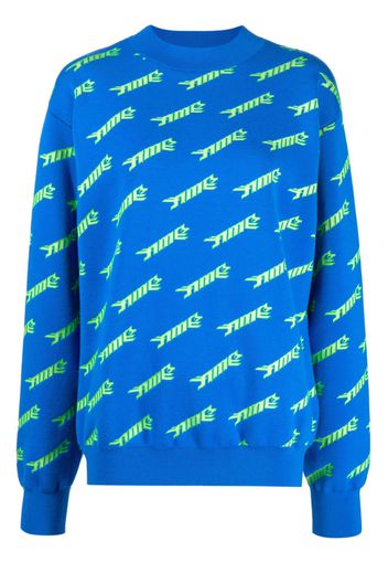 AMBUSH Maglione con intarsio - Blu