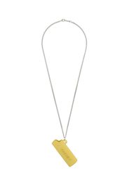 AMBUSH Collana con pendente - 1872 YELLOW SILVER