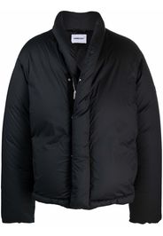 AMBUSH KIMONO DOWN JACKET BLACK BLACK - Nero