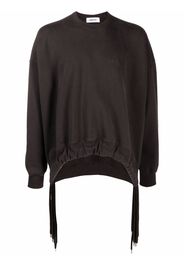 AMBUSH MULTICORD CREWNECK CHOCOLATE TORTE CHOCO - Marrone