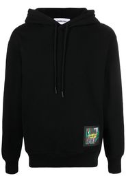 AMBUSH logo-patch hoodie - Nero