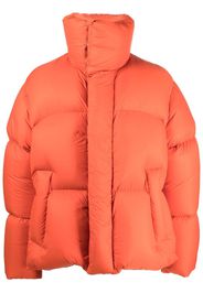 AMBUSH high-collar padded short jacket - Arancione