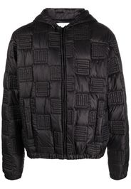 AMBUSH quilted hooded jacket - Nero