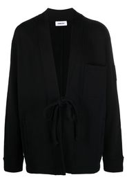 AMBUSH Cardigan con nodo - BLACK BLACK