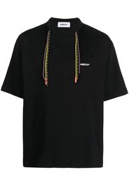 AMBUSH multicord crew-neck T-shirt - Nero