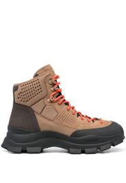 AMBUSH lug-sole hiking boots - Marrone