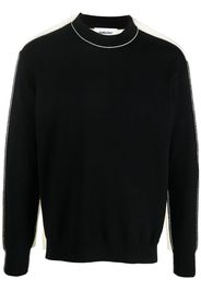 AMBUSH Maglione girocollo con design color-block - BLACK NO COLOR