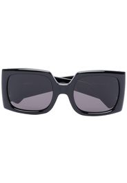 AMBUSH Fhonix rectangle-frame sunglasses - Nero