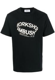 AMBUSH REVOLVE AMBUSH LOGO T-SHIRT - BLACK GARDENIA