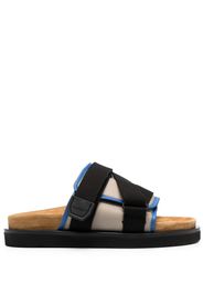 AMBUSH leather padded slides - Toni neutri