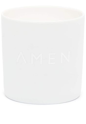 AMEN CANDLES Candela Chakra 07 Crown (200g) - Bianco