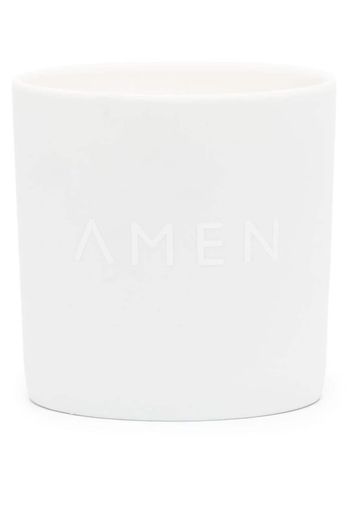 AMEN CANDLES Chakra 04 Heart Rose candle (200g) - Bianco