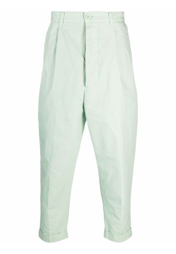 AMI Paris Pantaloni affusolati crop - Verde