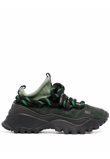 AMI Paris Sneakers chunky - Verde