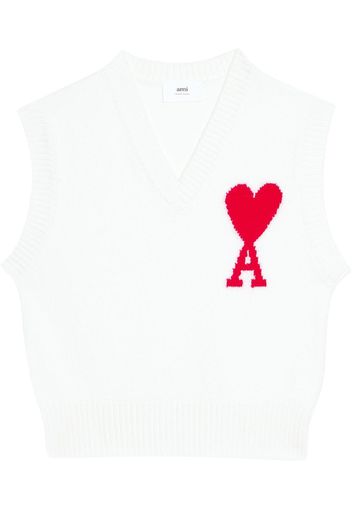 AMI Paris Gilet con intarsio - 154