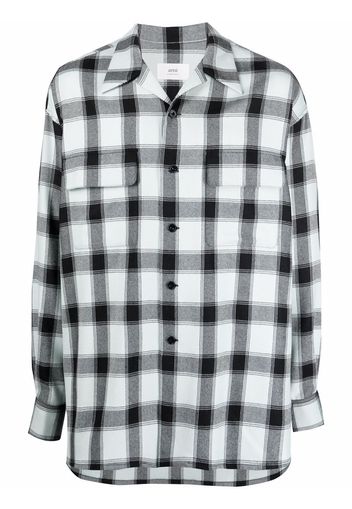 AMI Paris Camicia tartan - Verde