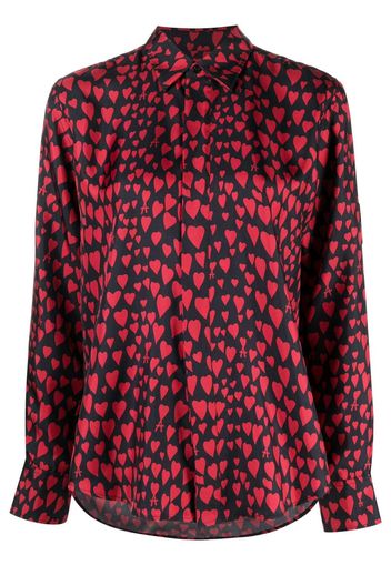 AMI Paris Camicia con stampa - Rosso