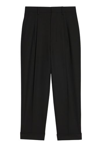 AMI Paris high-waisted tailored trousers - Nero