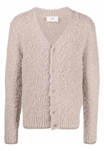 AMI Paris Cardigan con scollo a V - Toni neutri