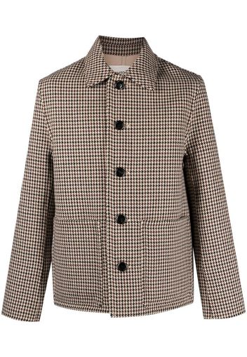 AMI Paris Double Face Short Coat - Marrone