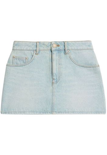 AMI Paris Minigonna denim - Blu