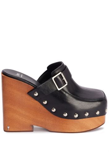 AMI Paris Mules con borchie - Nero