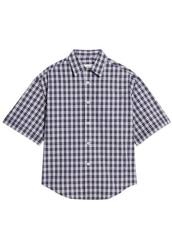 AMI Paris Camicia a quadretti - Blu