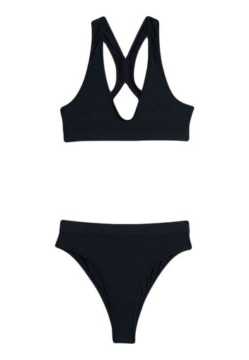 AMI Paris Bikini a vita alta - Nero