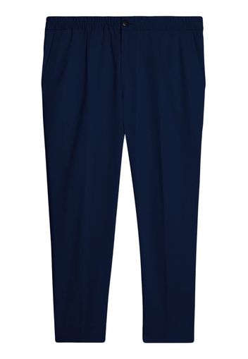 AMI Paris cropped tapered trousers - Blu