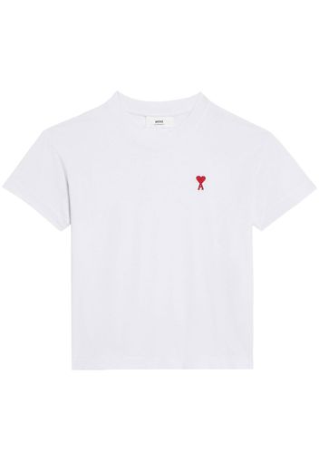 AMI Paris organic cotton short-sleeve T-shirt - Bianco