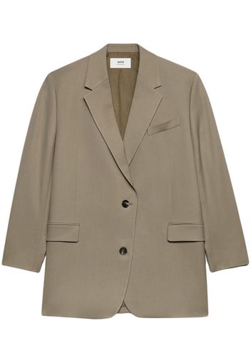 AMI Paris Blazer monopetto oversize - Toni neutri