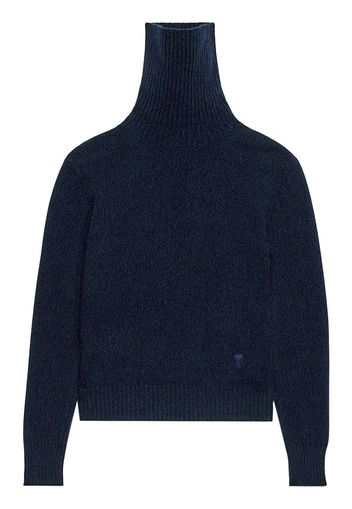 AMI Paris Maglione a collo alto - Blu