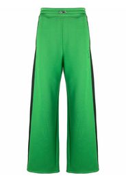 AMI Paris Pantaloni sportivi con banda laterale - Verde