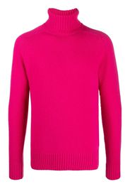 AMI Paris Maglione a collo alto - Rosa