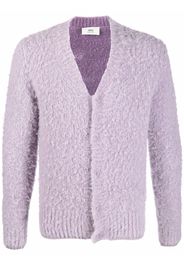 AMI Paris Cardigan con scollo a V - Viola