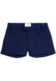 AMI Paris Shorts sartoriali in tweed - Blu